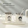 304 Stainless Steel Family Toothbrush Holder - Parent-Child Set for 3-5 Members