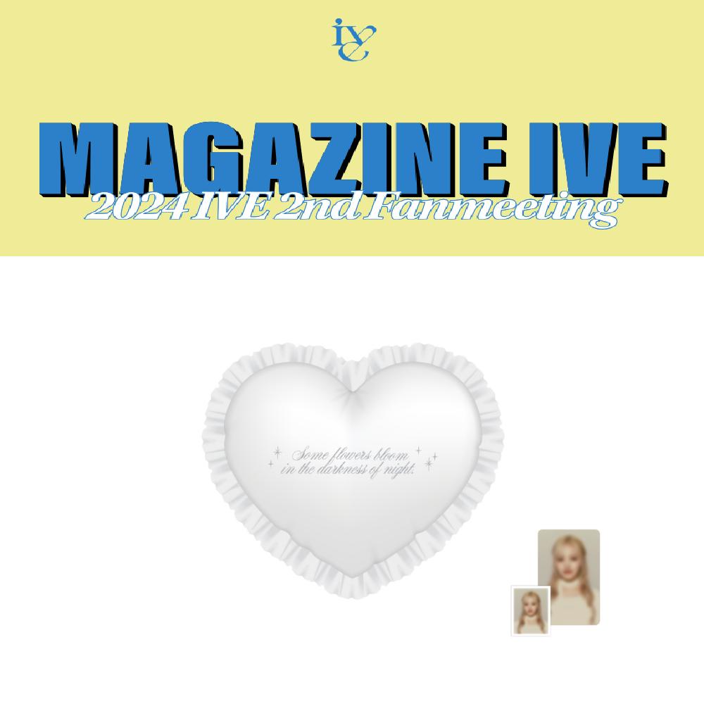 

Оформите предзаказ на журнал IVE 2nd Fanmeeting 2024 IVE Cushion LIZ