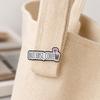 Broche, Broche com Design de Slogan de Café, Emblema Espesso de Liga de Zinco, Pins com Fivela Estável de Tinta Esmaltada para Roupas Chapéus Mochilas