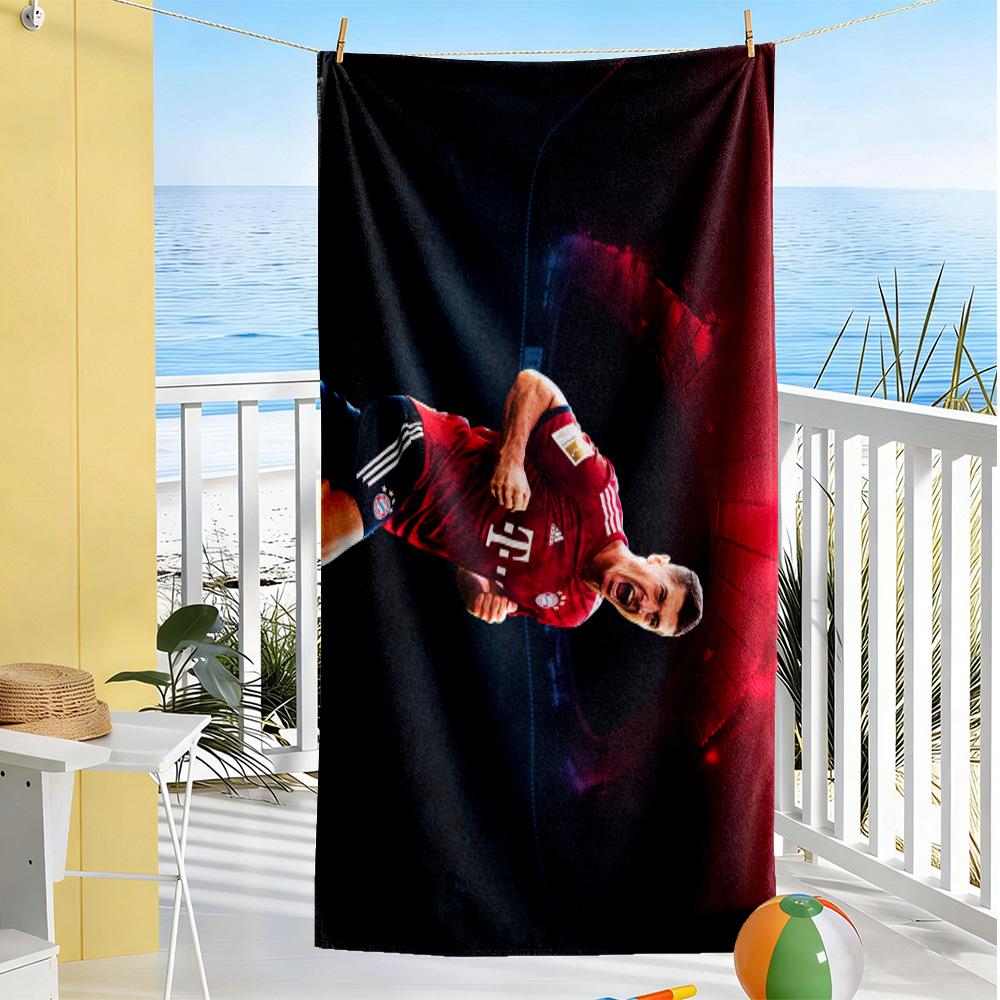 Polish Football Celebration Beach Towel High Absorbency & Quick-Dry Comfortable Lightweight