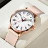DIZIZID Analog Nurse Watch, Waterproof, Luminous, Easy-to-Read Dial, Urethane Strap, Simple and Stylish, Unisex for Men and Women, Suitable for Medica