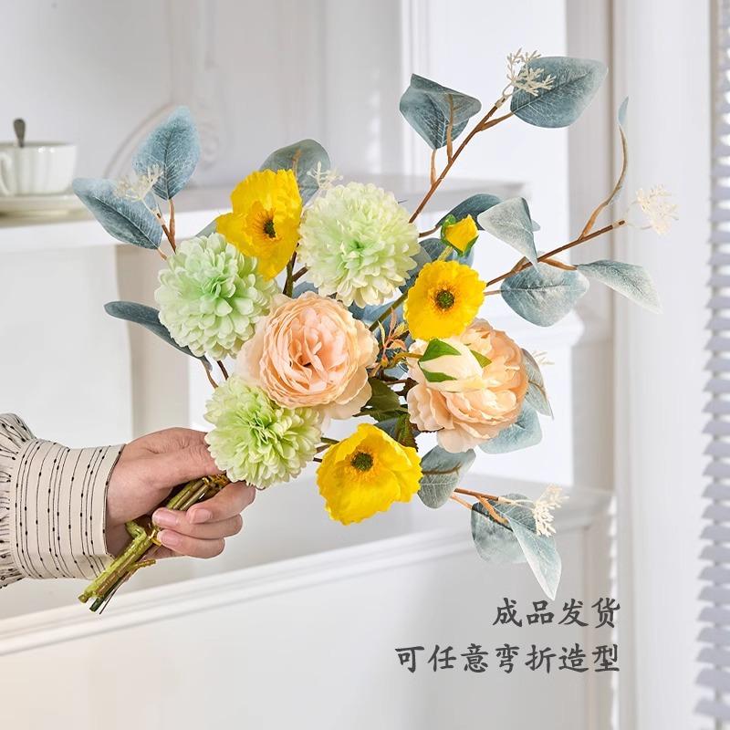 Fake Flower Simulation Flower Decoration Dining Table Flower Living Room Flower Decoration Flower Ornament