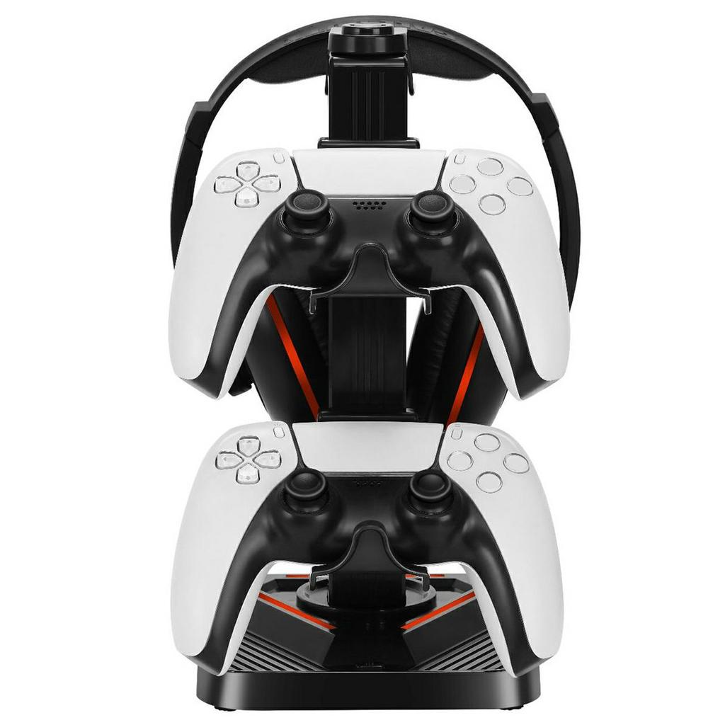 XSX-218 Game Controller Stand Holder Headset Hanger for PS/Xbox/Switch Universal Controller Display Rack