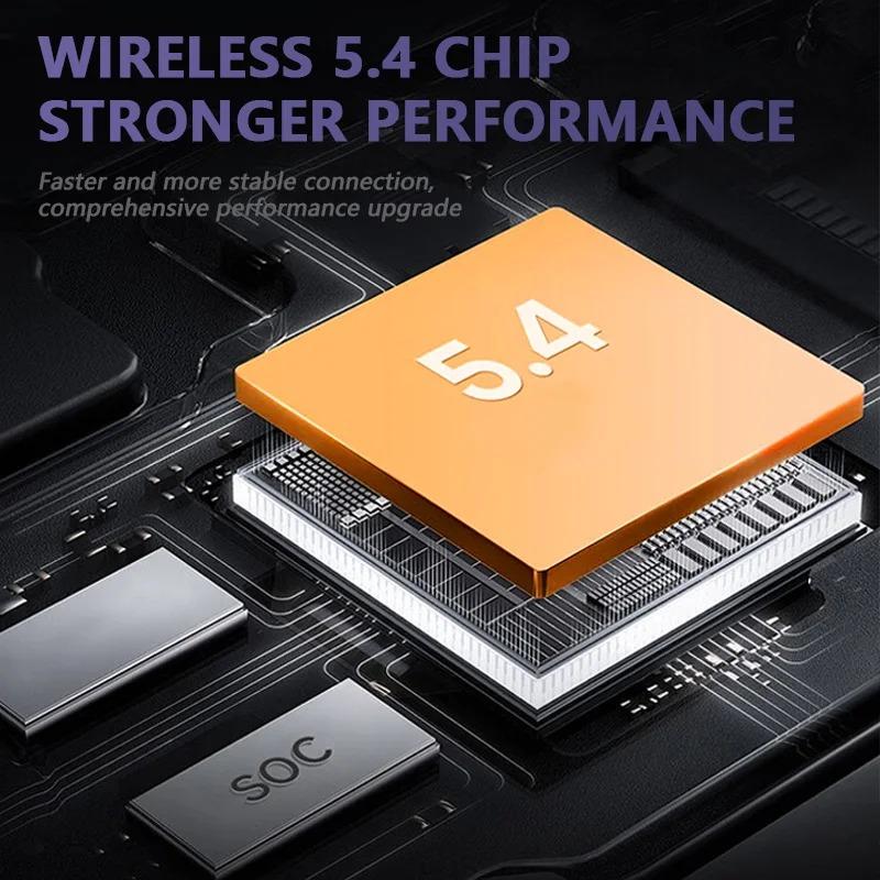 Auricolari Wireless Bluetooth 5.4 Originali Lenovo TA410 TWS Effetti Sonori Panoramici Durata della Batteria Ultra Lunga Cuffie Comode da Indossare