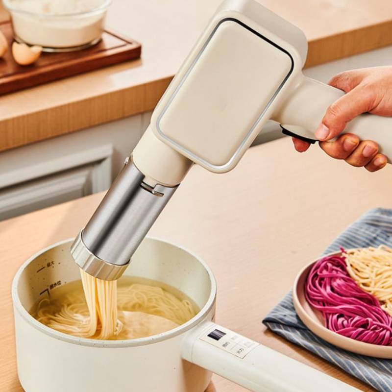 Handheld Noodle Maker Machine With Wireless Design For Home Cooking Enthusiasts