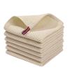 Cotton Towel Soft Absorbent Dishcloth Kitchen Dish Rags Honeycomb Breathable Face Wash Towel Household Cleaning Cloth Wash Cloth