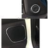 For Mitsubishi ASX 2013 2014 2015 2016 2017 2018 Car Door Styling ABS Chrome Audio Speak Sound Cover Ring Circle Lamp Trim Part