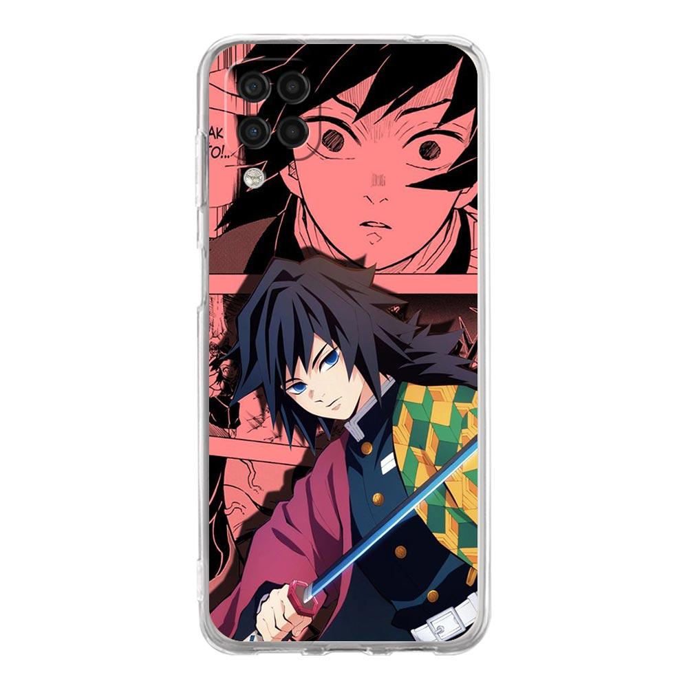 Husă Telefon Demon Slayer Kimetsu no Yaiba Pentru Samsung A51 A71 A21S A12 A11 A31 A41 A01 A03S A13 A33 A73 A53 A52 A32 5G A23