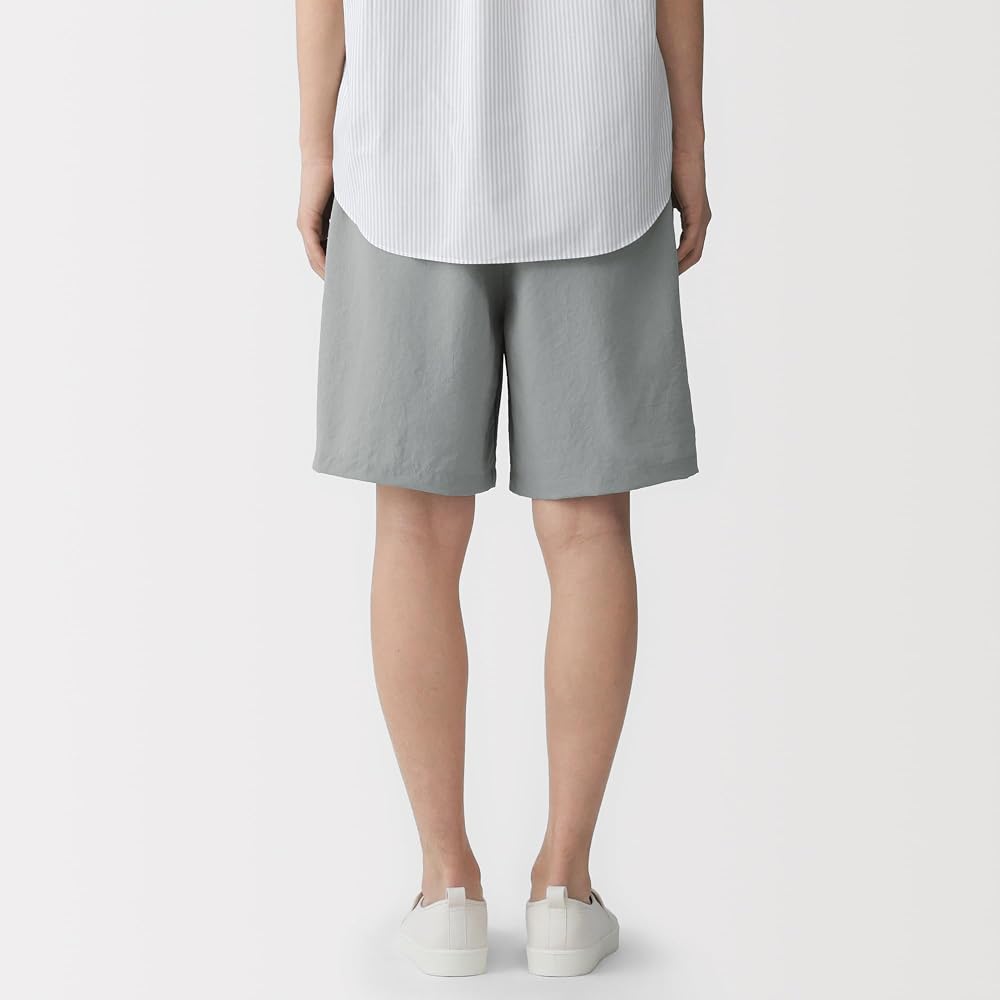 MUJI Men's Breathable Shorts AE11IA6S Black Size L