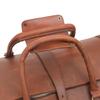 Leather Duffle Bag: Handmade Weekender Travel Bag