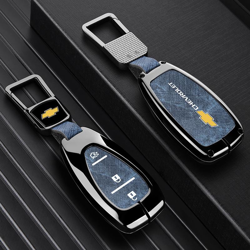 Chevrolet Key Case for Equinox, Malibu XL, Trax, Trailblazer, Orlando, Monza - Car Shell Cover