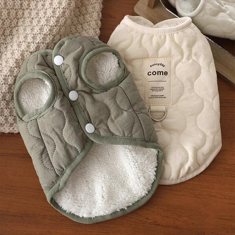 Thickened Warm Dog Coat Jacket Pet Dog Clothes for Small Medium Dogs Fleece Puppy Clothes Chihuahua Yorkshire Clothing