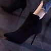 Fashion Booties Stripper Spring Autumn Suede Pole Woman Short Shoes High Quality Comfortable and Elegant Footwear Ankle Boots for Women