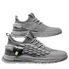 Spring new men's casual mesh breathable coconut shoes fashionable versatile trendy sports shoes large size black men's shoes