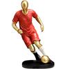 Elegant Mini Football Player Figurine for Home Decor