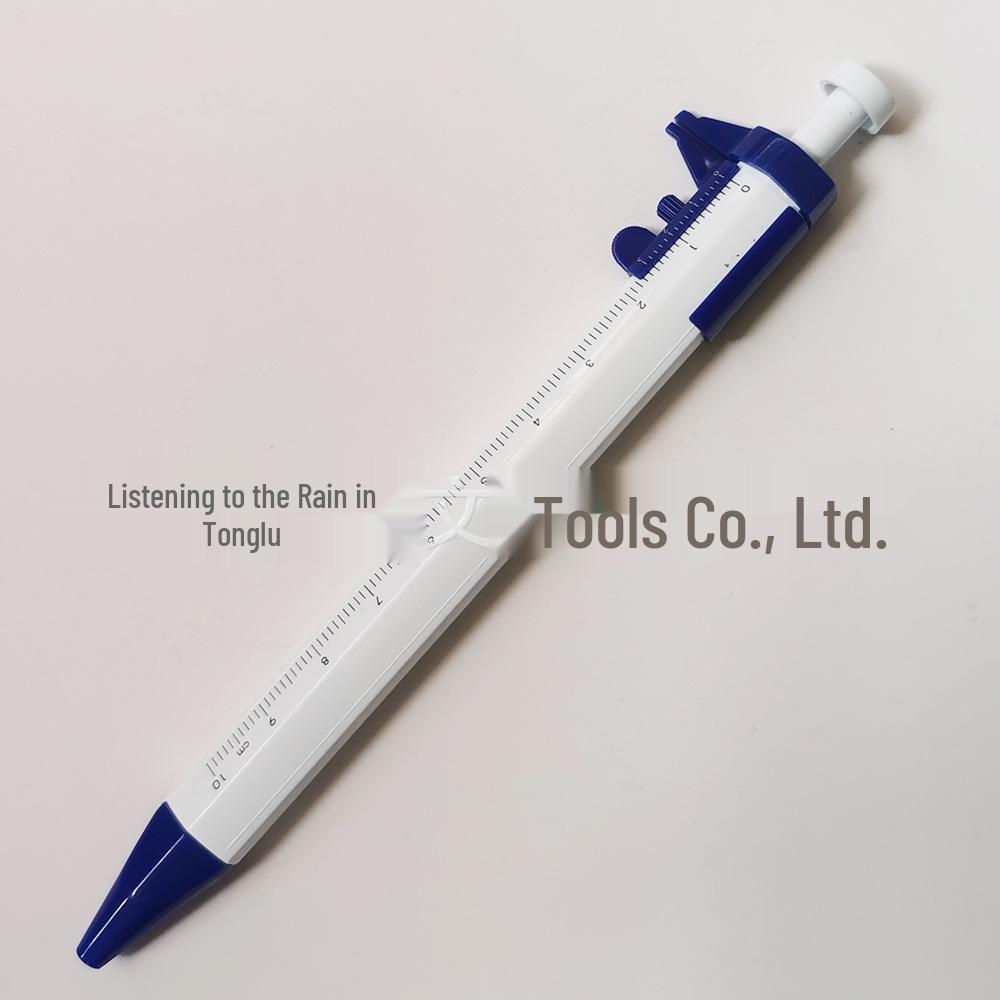 Creative Silver Vernier Caliper Ballpoint Pen – Personalized Multifunctional Gift Pen