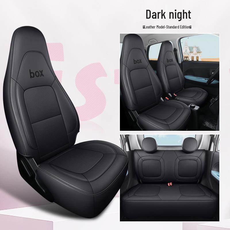 DJGY Lingbao BOX Leather Sports Seat Cushion: Stylish, All-Season Car Seat Cover