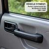 Denash 4Pcs Interior Door Handle Bezel, 69277-60010 Replacement Inner Door Handle Trim Cover for 80 Series FJ80 FZJ80 HDJ80 HDJ81 HZJ80 HZJ81