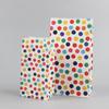 Colorful Striped and Polka Dot Party Candy Paper Bag
