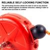 Retractable Compressor Hose Reel 10m Automatic Rewind Air Hose Pneumatic Tool Commercial Reel With Swivel Bracket Quick Coupler