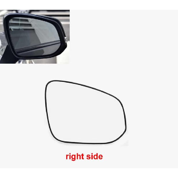 

Для Toyota Sienna / Crown Kluger 2022 автомобильные аксессуары боковые зеркала заднего вида линзы отражающие стеклянные линзы с 1PCS right side