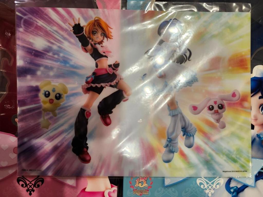 [USED] Megahouse Futari Wa Pretty Cure Figures Cure Black and Cure White