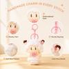 Soft Plush Sheep Keychain Plush Zodiac Sheep Mascot Mascot Doll Lamb Bag Charm  New Year Gift