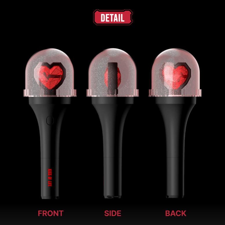 KISS OF LIFE Official Light Stick