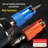 6.35mm High Precision Strong Magnetic Spring Positioning Screwdriver Bit with Concentric Shaft