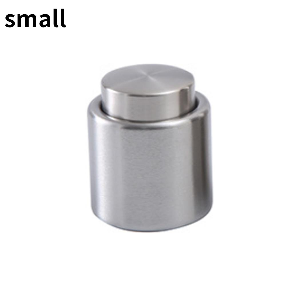 

1PC Stainless Steel Wine Bottle Stopper Vacuum Red Wine Cap Bottle Cover Sealer Fresh Keeper Bar Tools Barware Kitchen Accessory