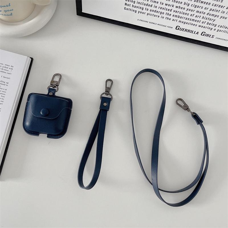 Vivo TWS 3e Leather Protective Case for Wireless Bluetooth Earbuds VIVO TWS 3E Leather Protective Case