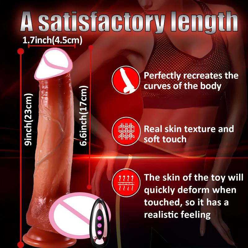 Realistic Dildos Vibration For Women Masturbation Sexy Adult Sex Toys Big Dick Penetration Anal Thrusting Penis Dildo Vibrator