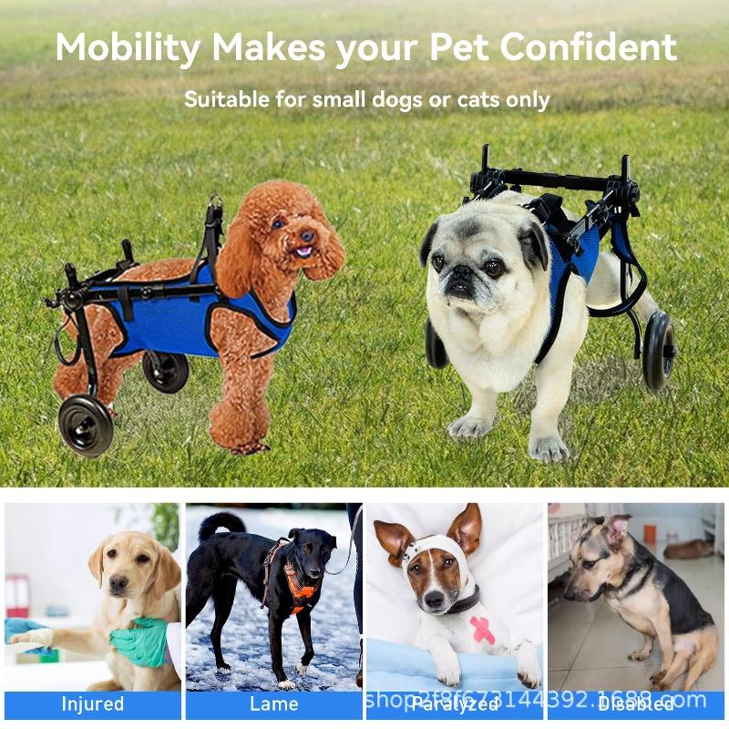 Pet Supplies Puppy Disability Car Dog Rehabilitation Walking Assisted Car Pet Wheelchair Dog Mobility Assisted Car
