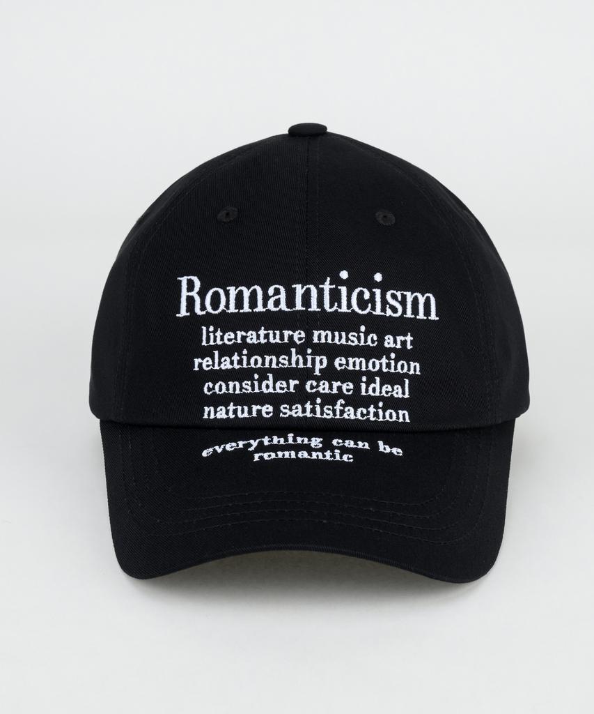 Sogdam Romanticism Baseball Cap Black