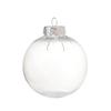 6cm/8cm/10cm Christmas Ball Plastic Baubles Clear Fillable Xmas Tree Hanging Decorations Ornament New Year Diy Decor