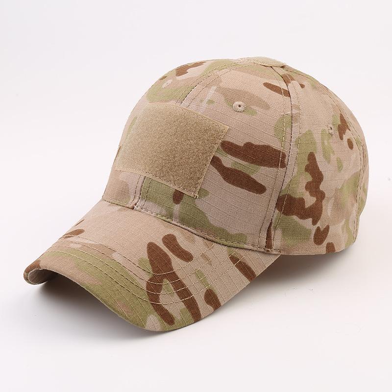Outdoor Russian Men's Camouflage Sunshade Baseball Cap Tactical Climbing Fishing Hat Velcro Adjustable Cap