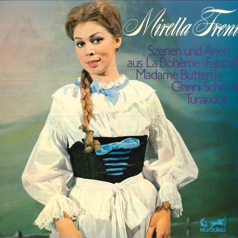 LP Запись МИРЕЛЛА ФРЕНИВИКТОР РЕМСЕЙОРЧЕСТ Мирелла Френи Портрет певицы Sz 86825XAR EURODISC Германия Классика Б/У