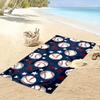 Baseballs and shining stars Print beach towel, quick drying, suitable for travel, outdoor sports, jogging, the beach and swimming, gift