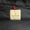 Moncler Short Nylon AVOCE Down Jacket Navy Nylon Used
