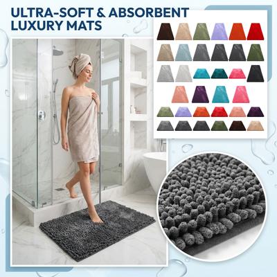 Baño, Extra Suave, Grueso, Absorbente, Largo, No, Lavable a Máquina y Secable, Adecuado para Baños.