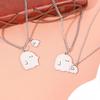 Gift Titanium Steel Halloween Couple Necklaces Women Necklace Cute Ghost Necklace Cartoon Necklace