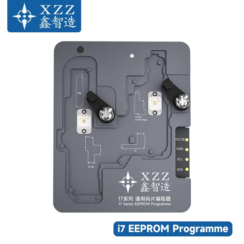 

XZZ i7 EEPROM Programmer Manual Tool Combination Full Series Fixture for IP 16E 17 Pro/Max Data Burn Repair Tools Set