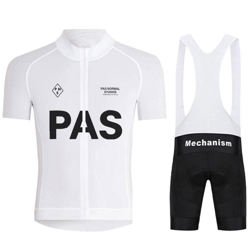 Mens Cycling Jersey Bib Shorts Set Breathable Quick-Dry Bike Apparel Road Mountain Trail Riding