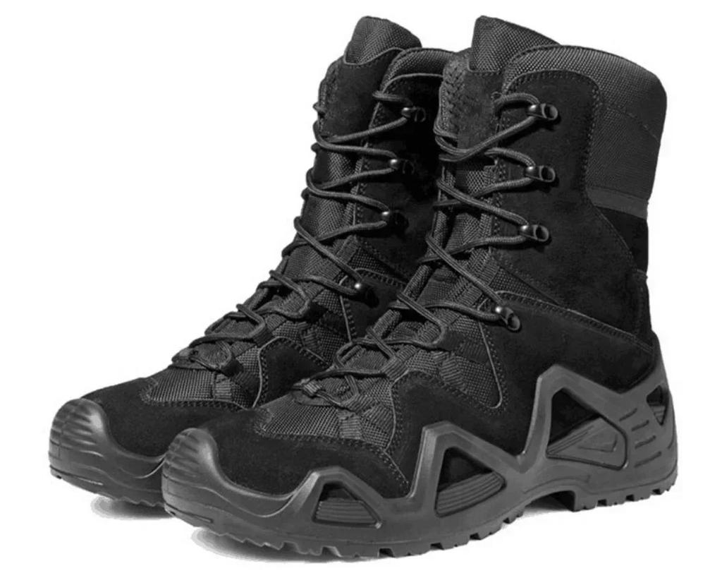 Fashion High Gang Army Fans Combat Boots Outdoor Mountaineering Shoes Military Fans Tactical Boots Men's Sports Shoes Running Shoes