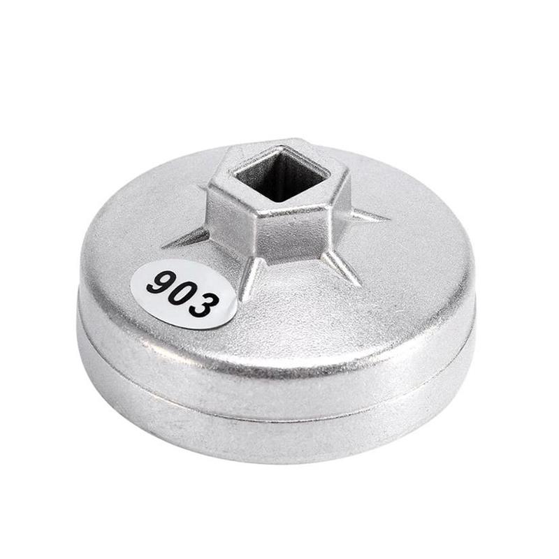 74Mm 14 Flute Aluminum Oil Filter Wrench Socket Remover Tool