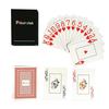 100% PLASTIC New Poker Size Good Playing Cards Excellent