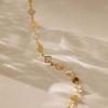 Geometric Rhombus Chain Bracelet Small Round Piece Fashion Jewelry For Women