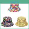 Animal Elements Summer Sun Hat With Curved Brim And Digital Print For Outdoor Activities