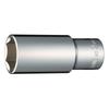Deep Socket Drive Size Wrench Size 25mm (Hexagonal) 4S-25L, 12.7mm (1/2"),