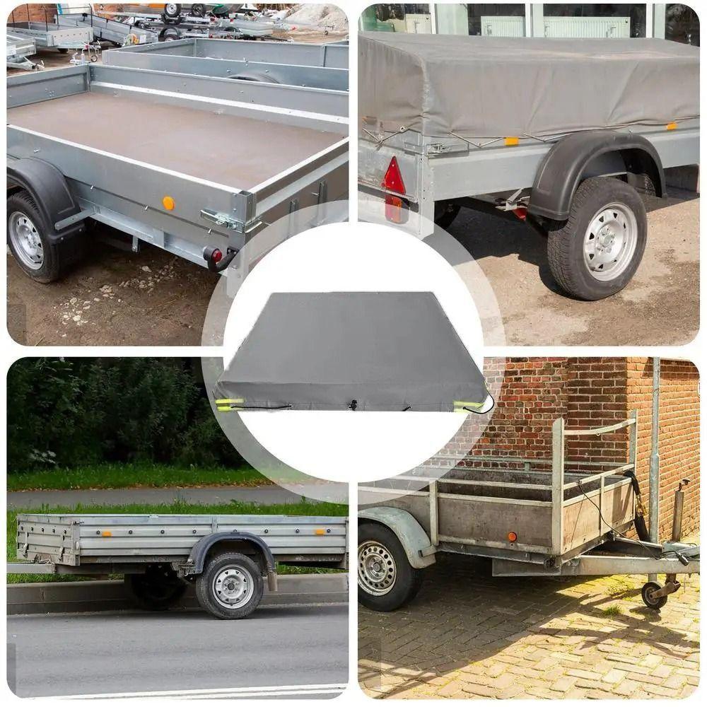 Prelată Auto Oxford 420D Husă Remorcă Prelată Remorcă Rezistentă la Praf Transport Auto